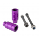 Grit Pegs w/Axles Purple