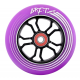 Grit UltraLight 110mm Titanium Black Purple w ABEC 9'S