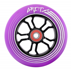 Grit Ultra Light 110mm Titanium Black Purple w ABEC 9'S