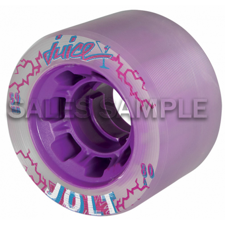 JUICE WHEELS JOLT Jolt, 62mmx38mm 80a, purple-tint, 4-Pack