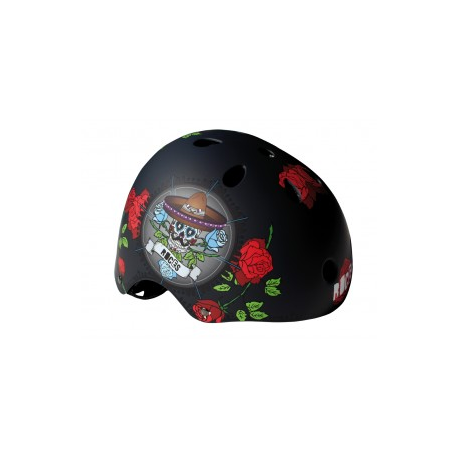 Roces Aggressive Calavera Helmet black