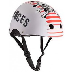 Roces Aggressive Skull 800 Helmet white/red