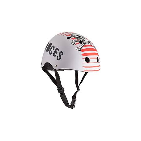 Roces Aggressive Skull 800 Helmet white/red