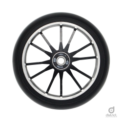 District Scooters 120mmx30mm Wide Twin Core DG120 Wheel - Black / Black