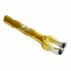 Crisp forged SCS Fork 34.9mm Steerer Sun Polished Gold