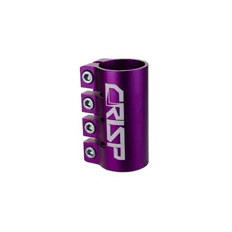 Crisp Quad Clamp 80mm x 34.9mm Anodized Purple